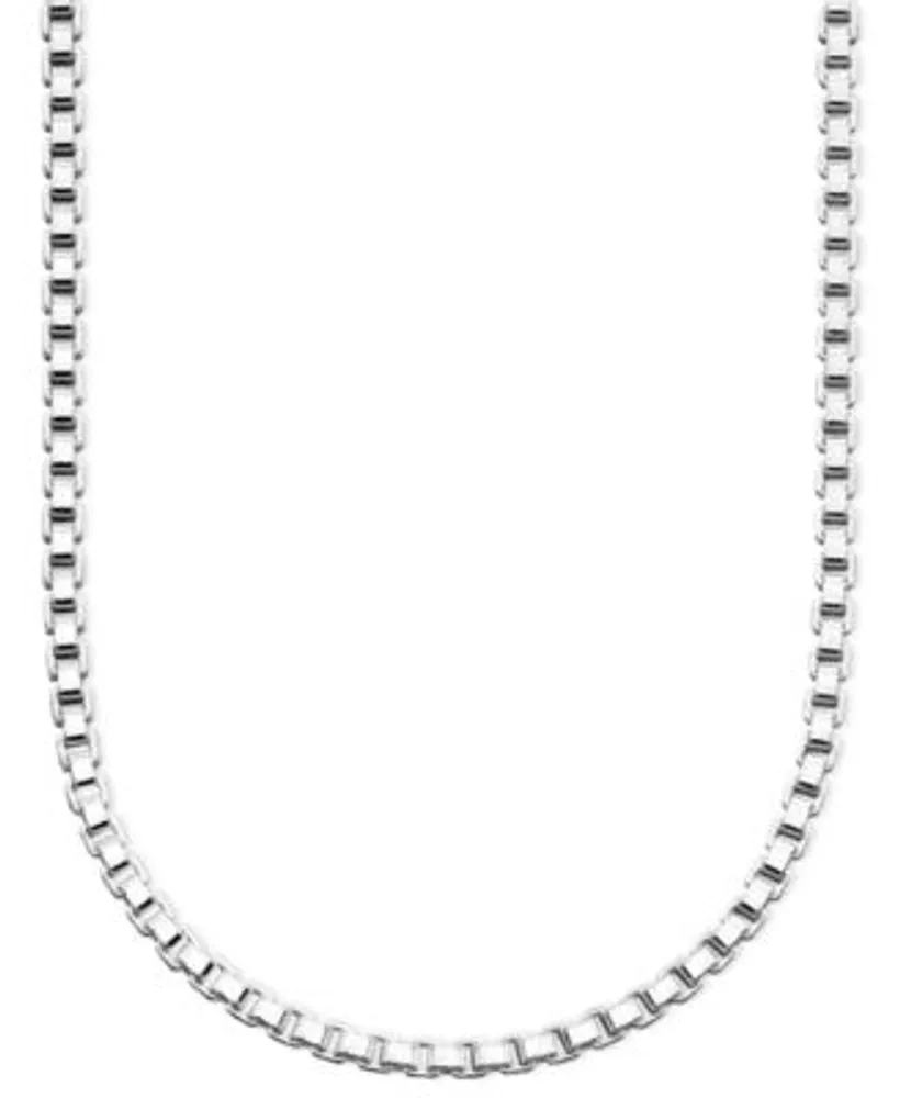 Giani Bernini Box Link 18 30 Chain Necklace In In Sterling Silver