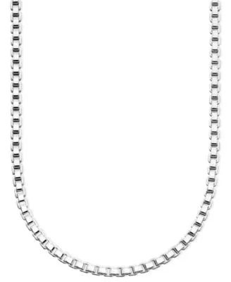 Giani Bernini Box Link 18 30 Chain Necklace In In Sterling Silver