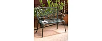 Jenison Cast Iron Patio Bench