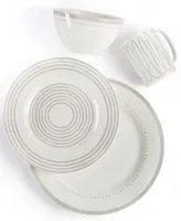 Kate Spade New York Charlotte Street Grey West Dinnerware Collection