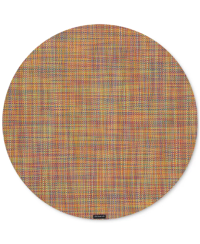 Chilewich Mini Basketweave 15" Round Placemat