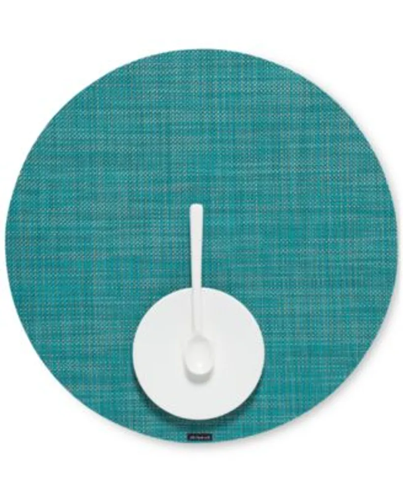 Chilewich Mini Basketweave Round Placemat Collection