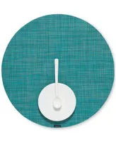 Chilewich Mini Basketweave Round Placemat Collection