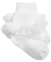 First Impressions Baby Girls Lace Socks, Pack of 3, Created for Macy's