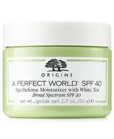 Origins A Perfect World Spf 40 Moisturizer With White Tea, 1.7 oz.