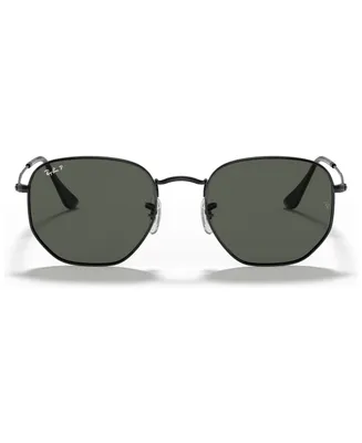 Ray-Ban Unisex Polarized Sunglasses, RB3548N Hexagonal Washed Evolve