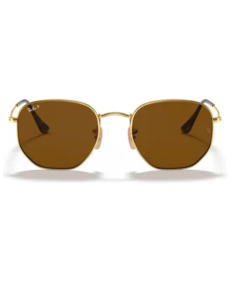 Ray-Ban Unisex Polarized Sunglasses, RB3548N Hexagonal Washed Evolve