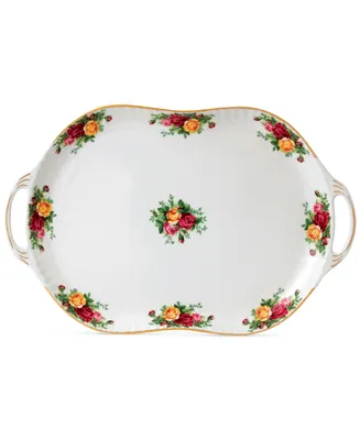 Royal Albert Old Country Roses Handled Serving Platter