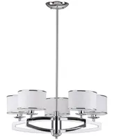 Safavieh Leonora Chrome-Finish Pendant