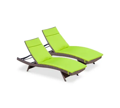 Farron Cushion Adjustable Lounge (Set of 2)