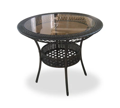 Nesten 34" Glass Table