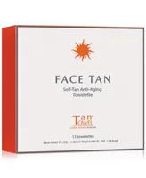 TanTowel Face Tan Self-Tan Anti-Aging Towelette, 15