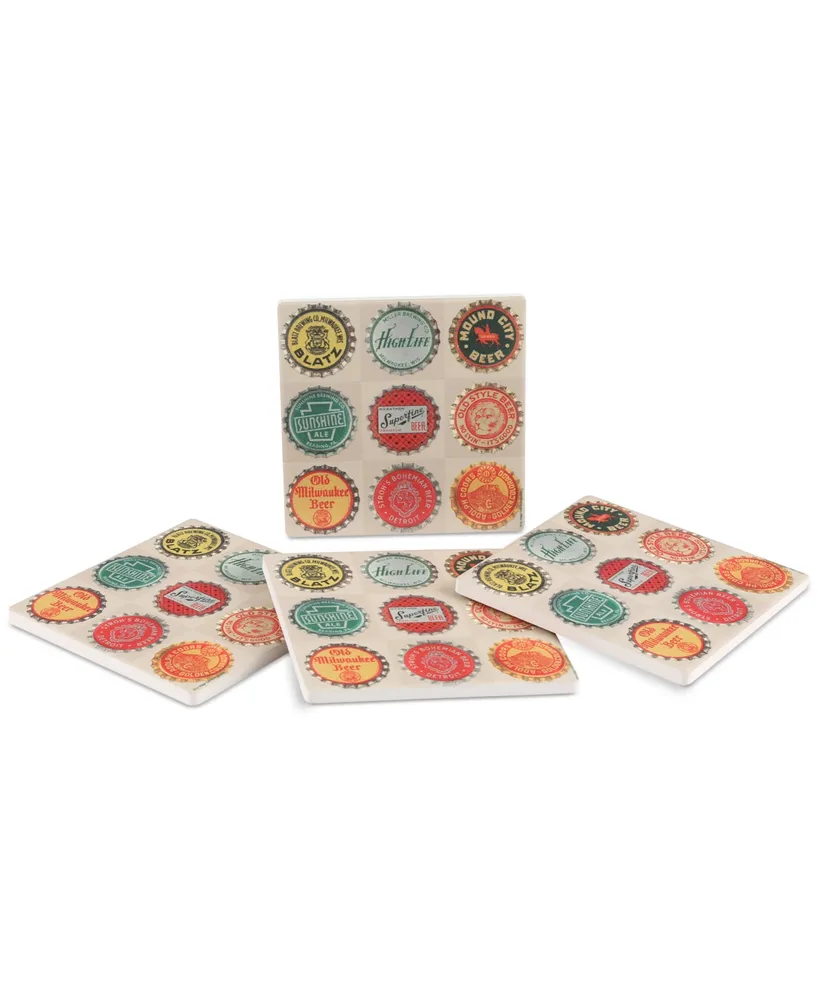 Thirstystone Cheers 4-Pc. Coaster Set