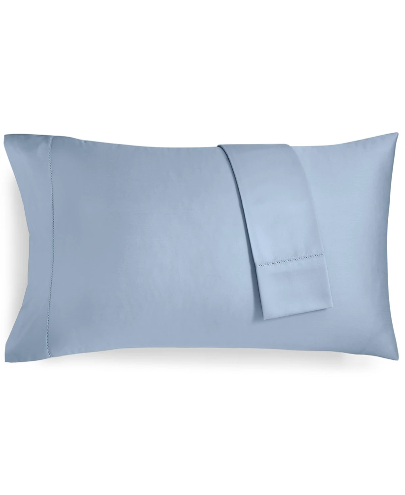 Charter Club Solid 550 Thread Count 100% Cotton Pillowcase Pair, King, Exclusively at Macy's