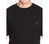 Polo Ralph Lauren Men's Big & Tall Crew-Neck Pocket T-Shirt