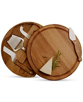 Toscana by Picnic Time Acacia Circo Cheese Board & Tools Set