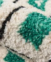 Novogratz by Momeni Bungalow BUN02 Green 2' 3" x 8' Runner Area Rug