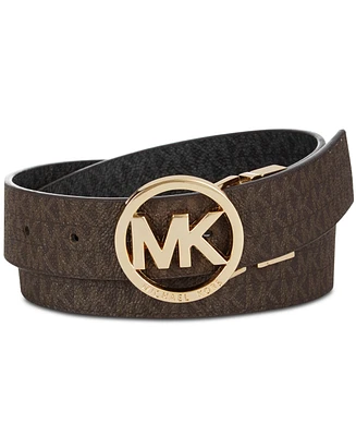 Michael Kors Reversible Logo with Buckle Belt