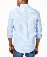 Tommy Hilfiger Men's Big & Tall Classic-Fit Twain Stretch Check Shirt