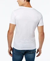 Men's Lacoste Classic V-Neck Soft Pima Cotton Tee Shirt