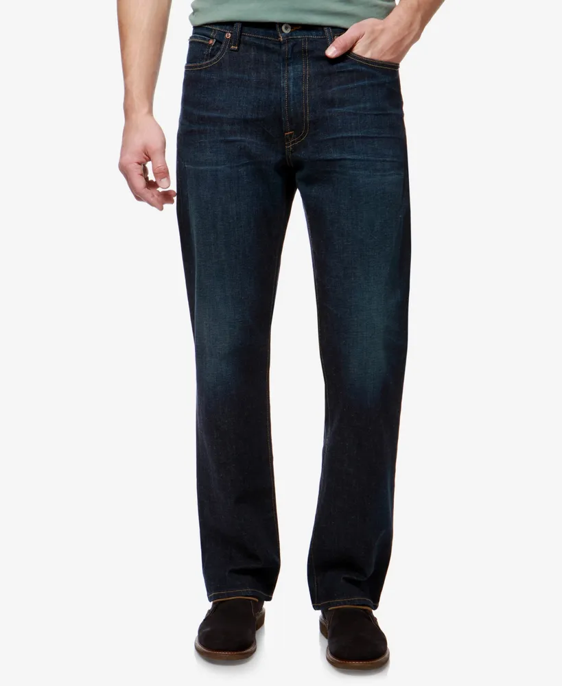 Lucky Brand Men's 181 Relaxed Straight Fit Stretch Jeans