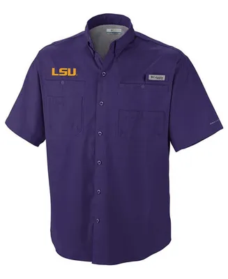 Columbia Men's Lsu Tigers Tamiami Shirt