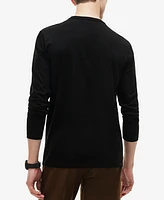 Men's Lacoste Long Sleeve Crew Neck Jersey T-Shirt