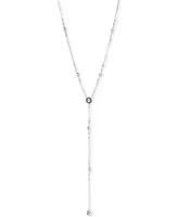 Dkny Logo Crystal Station Y-Necklace