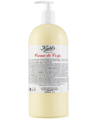 Kiehl's Since 1851 Creme de Corps Body Lotion with Cocoa Butter, 33.8 fl. oz.