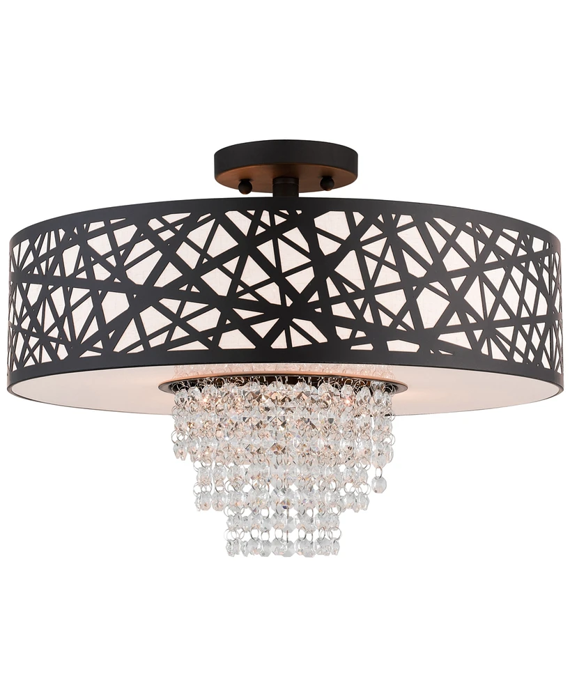 Livex Allendale 4-Light Semi Flush