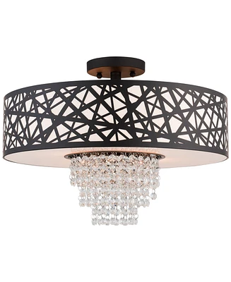 Livex Allendale 4-Light Semi Flush