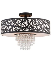 Livex Allendale 4-Light Semi Flush