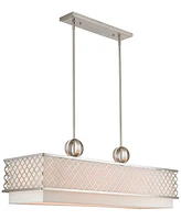 Livex Arabesque 6-Light Linear Chandelier