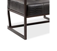 York Leather Lounger