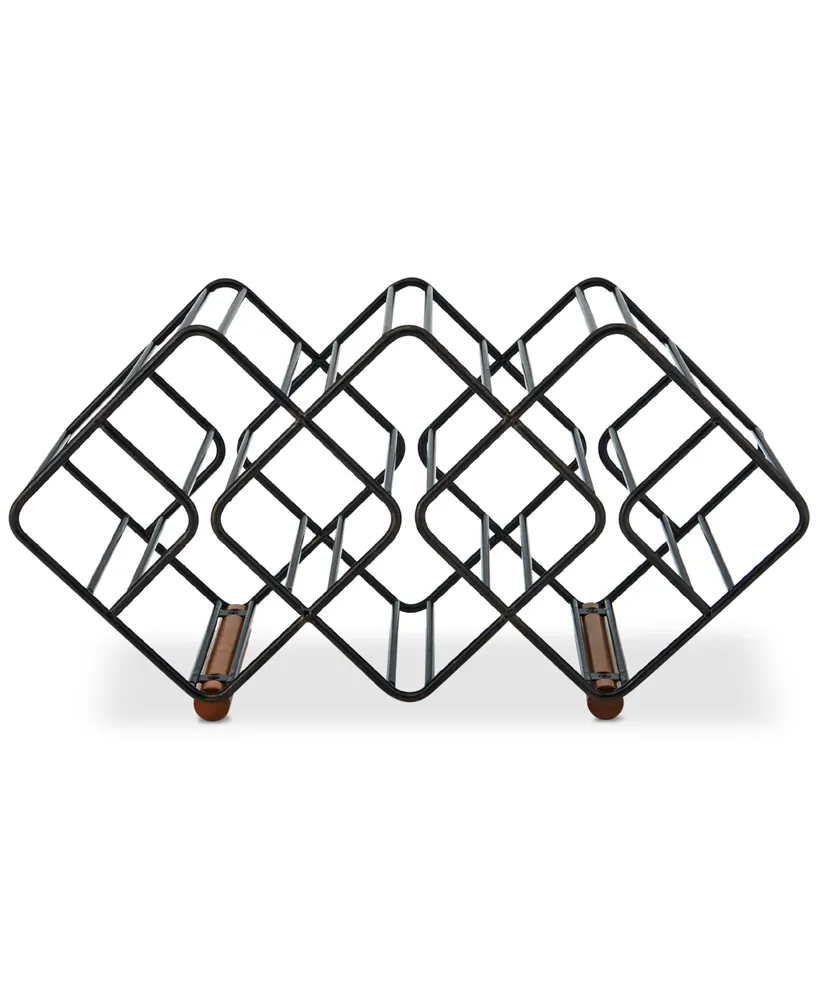 Gourmet Basics By Mikasa 12-Bottle Stackable Wine Rack