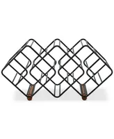 Gourmet Basics By Mikasa 12-Bottle Stackable Wine Rack