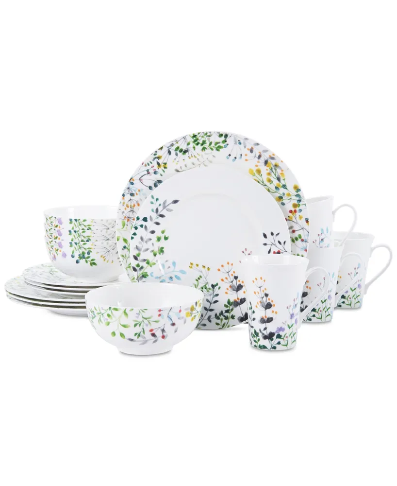 Mikasa Tivoli Garden 16 Piece Dinnerware Set, Service for 4