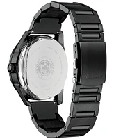 Citizen Drive from Citizen Eco-Drive Men's Black Stainless Steel Bracelet Watch 42mm