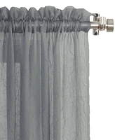 No. 918 Crushed Sheer Voile Rod Pocket Curtain Panel