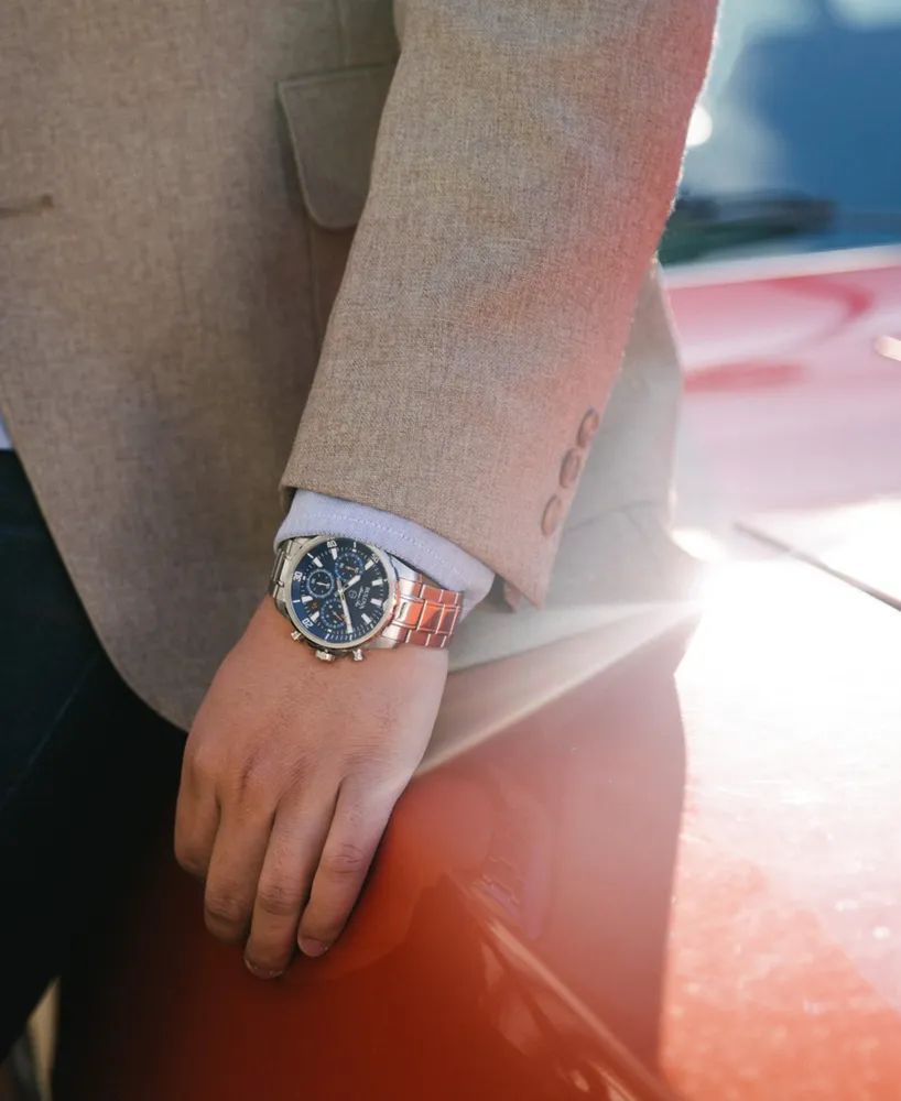 Bulova Men's Chronograph Marine Star Stainless Steel Bracelet Watch 43mm