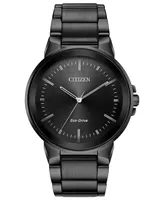 Citizen Men's Eco-Drive Axiom Gray Stainless Steel Bracelet Watch 41mm