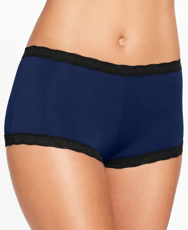 Maidenform Cotton Dream Lace Boyshort Underwear 40859 - Macy's