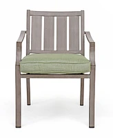 Wayland Outdoor Dining Chair with Sunbrella Cushions, Created for Macy's