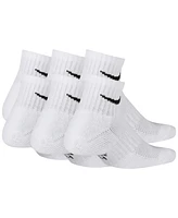 Nike Big Kids' Cushioned Ankle Socks, 6 Pairs