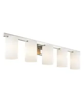 Livex Astoria 5- Light Chrome Vanity