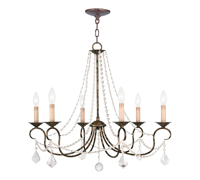 Livex Pennington 6-Light Chandelier