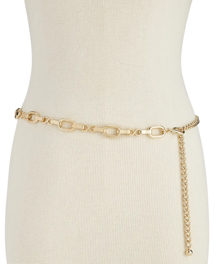 I.n.c. International Concepts Metal Chain Belt, Created for Macy's