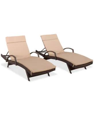 Jonathan Outdoor Chaise Lounge (Set Of 2