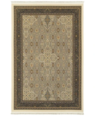 Oriental Weavers Masterpiece Tabriz Ivory 3'10" x 5'5" Area Rug