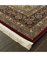 Oriental Weavers Masterpiece Medallion Red 7'10" x 10'10" Area Rug